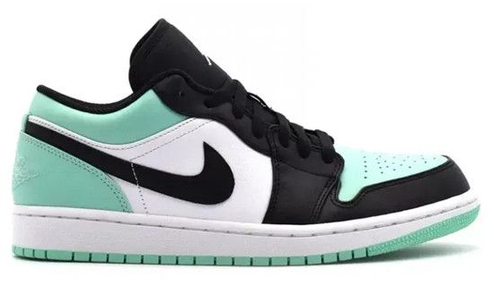 Air Jordans 1 Low ‘Emerald Rise’ 553558 117