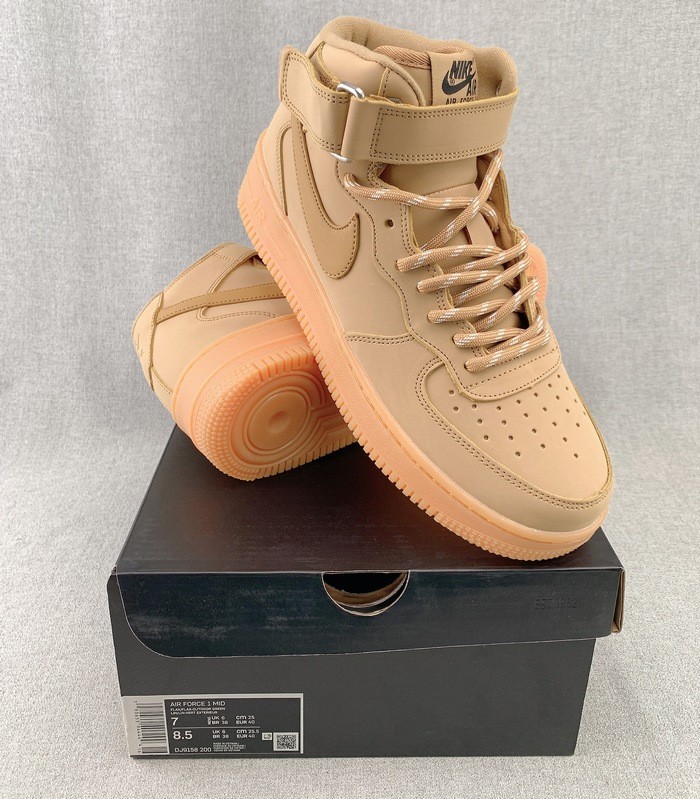 Air Force 1 Mid \Wheat\ DJ9158-200