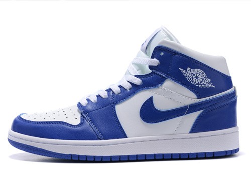 Air Jordan 1 Mid Kentucky Blue-BQ6472 104