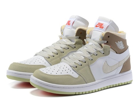 Air Jordan 1 Mid Linen - 554724 082