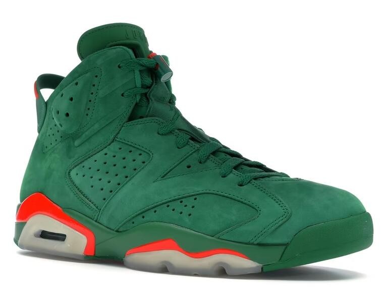 Air Jordan 6 Retro NRG Green Suede Gatorade