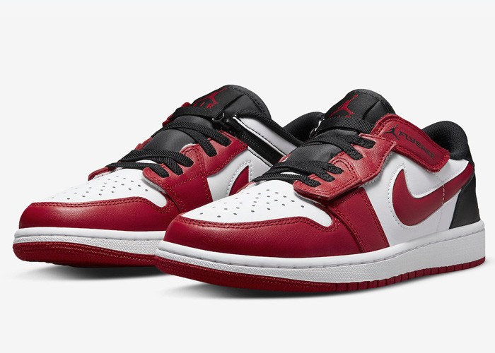 Air Jordan 1 Low FlyEase Gym Red - DM1206-163