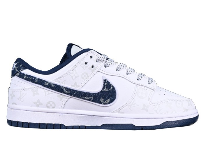 Nike SB Dunk Low L***V White Denim Blue DD1391-122