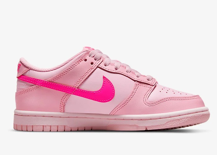 Nike Dunk Low “Triple Pink” GS - DH9765-600