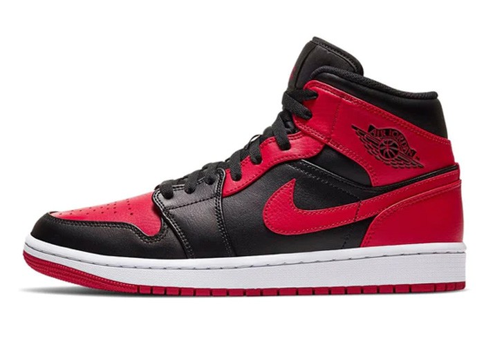 Air Jordan 1 Mid 'Banned' - 554724-074