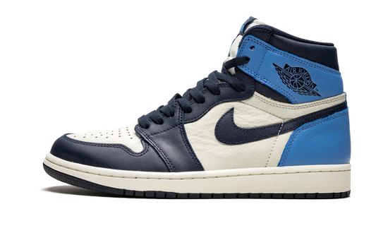 Air Jordan 1 Retro High OG “Obsidian/University Blue” 555088-140