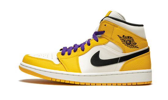 Air Jordans 1 Mid SE “Lakers”   852542-700